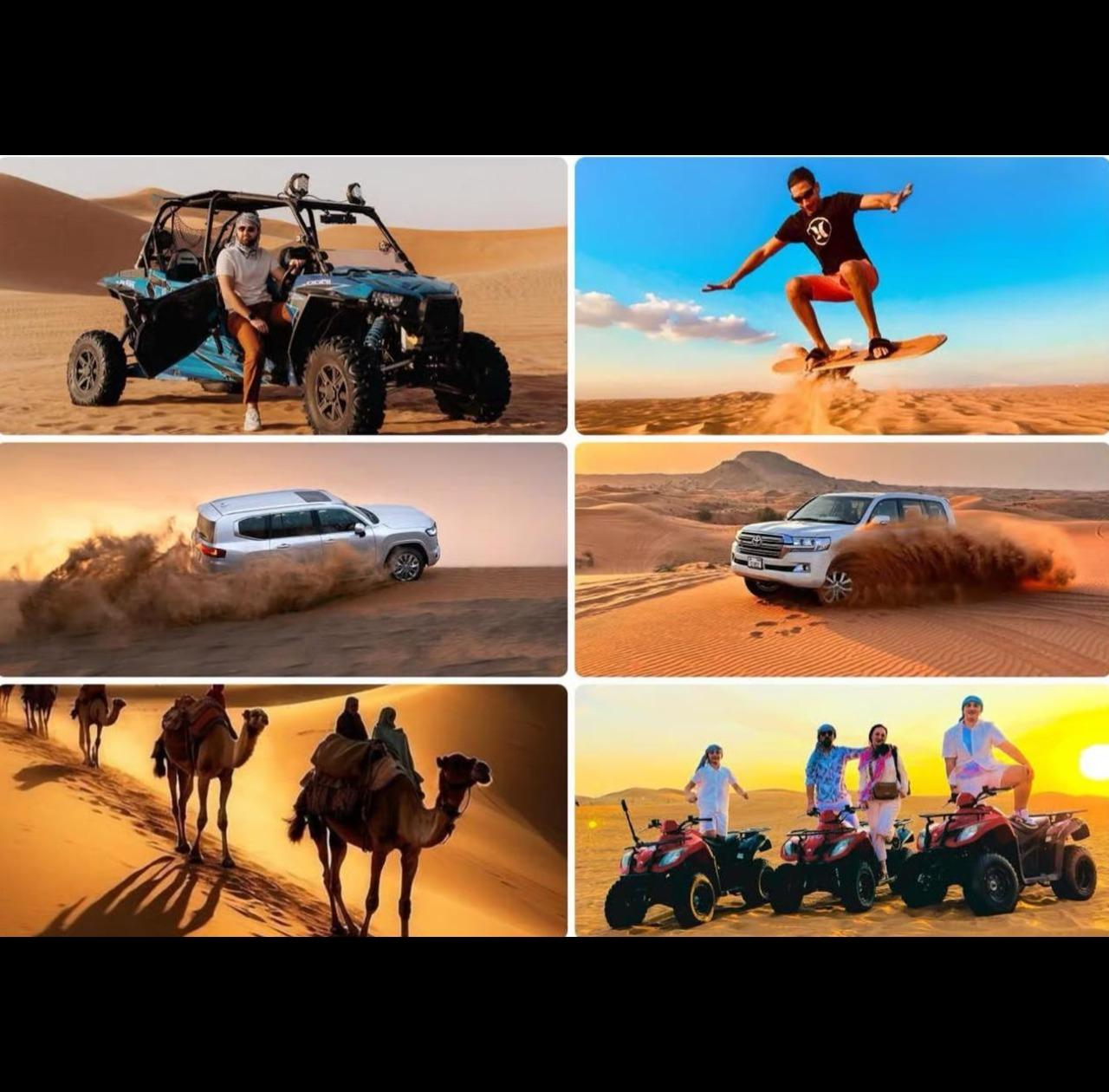 Doha Desert Safari: ATV, Buggy, Camel Ride & Sandboarding 3