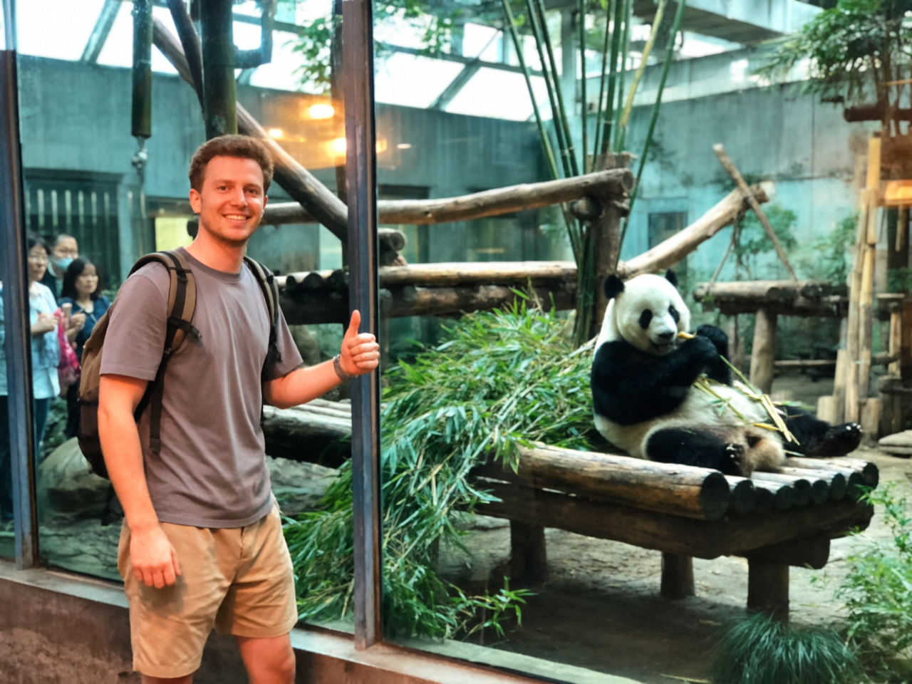 Mutianyu Great Wall & Panda House Day Tour with Hotel Pickup
