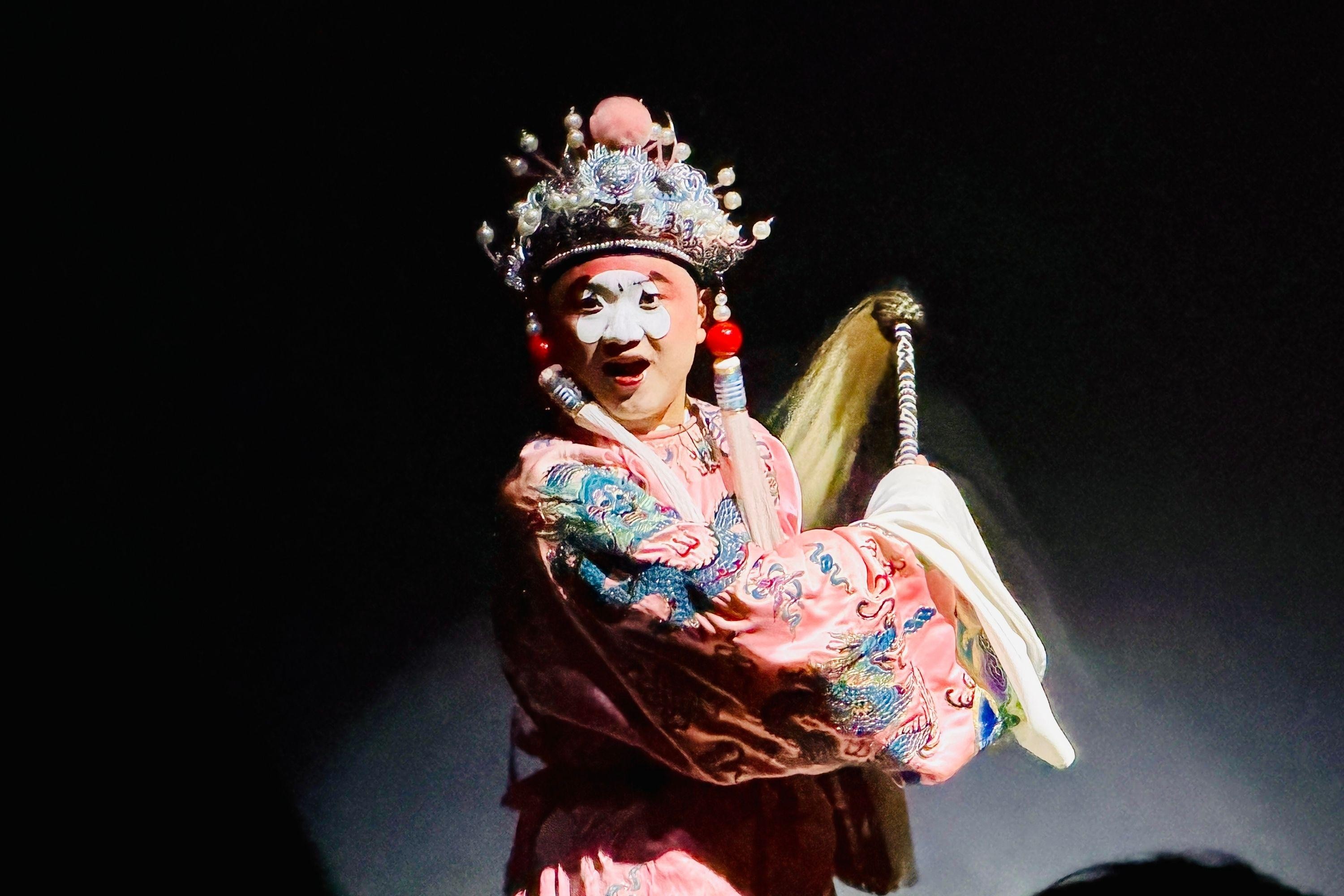Beijing: Peking Opera Show with Modern Lighting in Qianmen 2