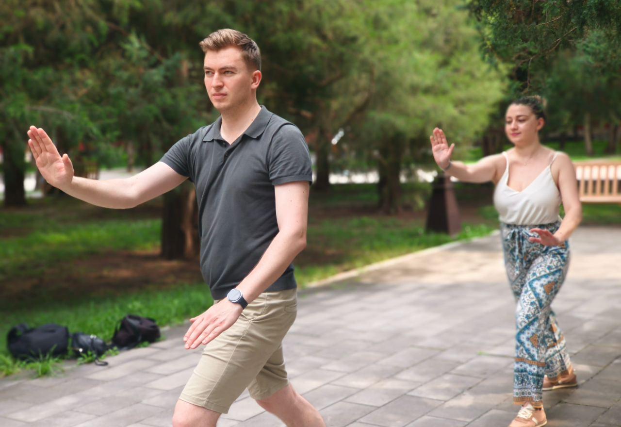 Beijing Private Tai Chi Class 3