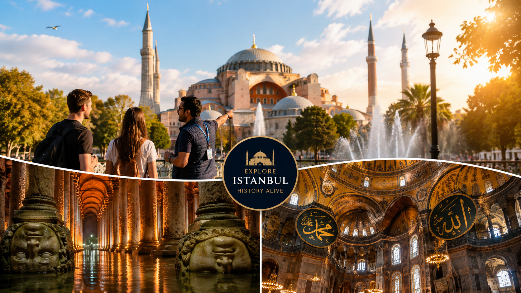 Istanbul: Basilica Cistern & Hagia Sophia Small-Group Tour