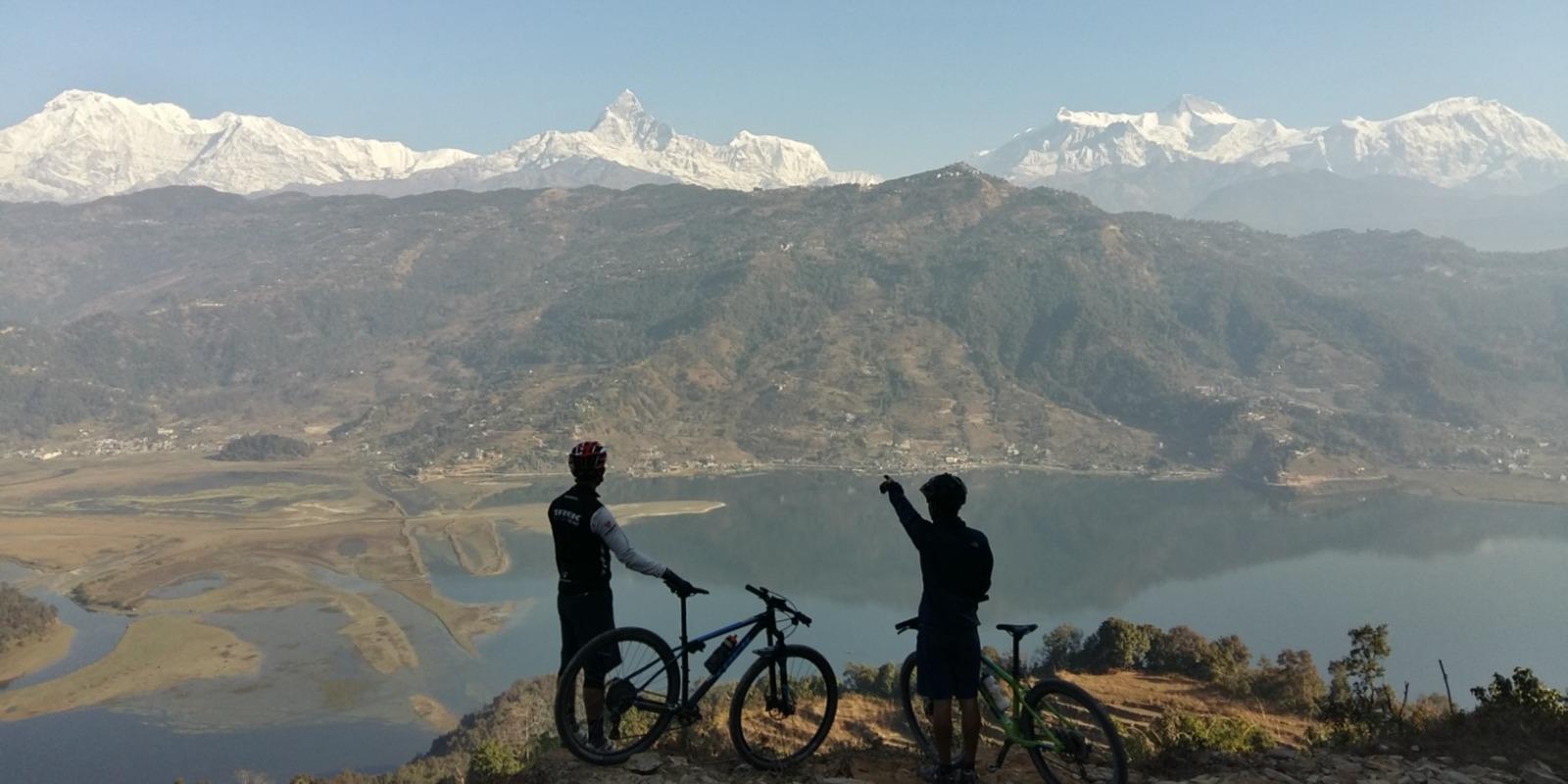 Pokhara: Peace Pagoda to Pokhara Downhill Mountain Bike Ride 2