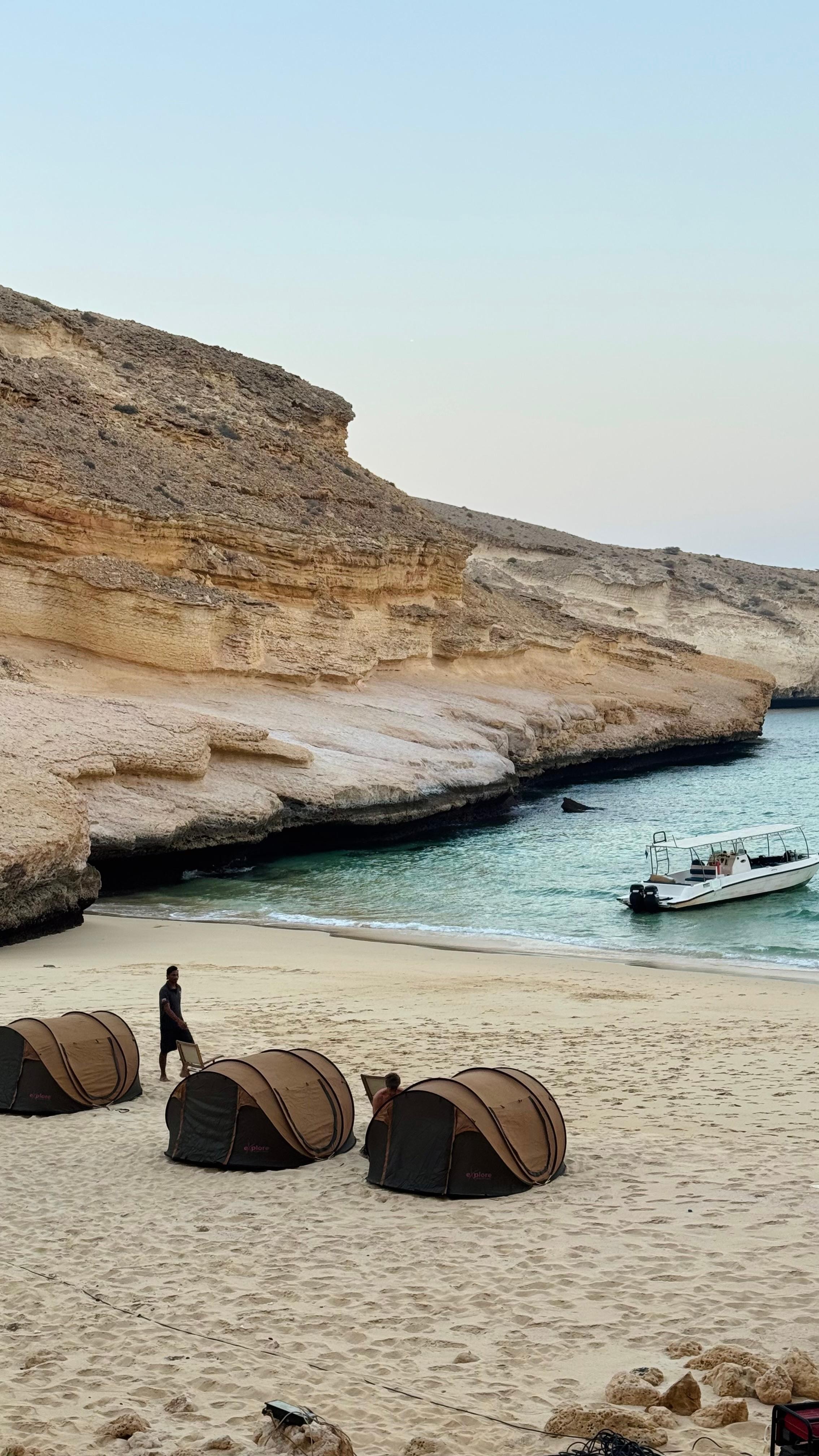 Muscat: Overnight Beach Camping with BBQ Dinner