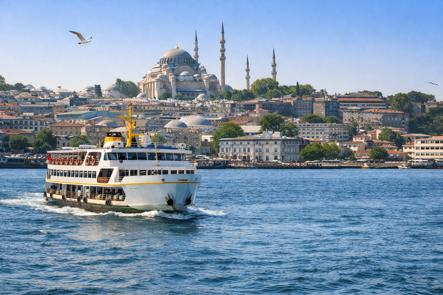 Explore Istanbul’s Golden Horn by Ferry