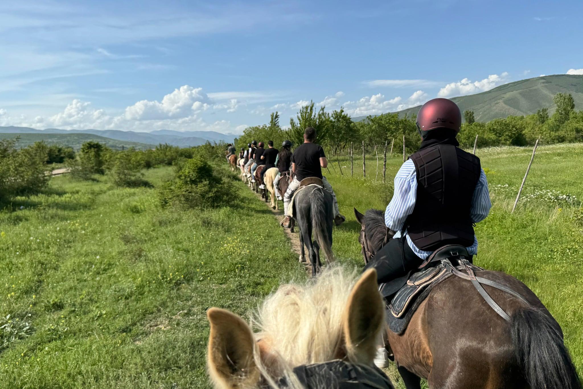 1-Hour Horse Riding Tour at Palomino Ranch Near Tbilisi 3