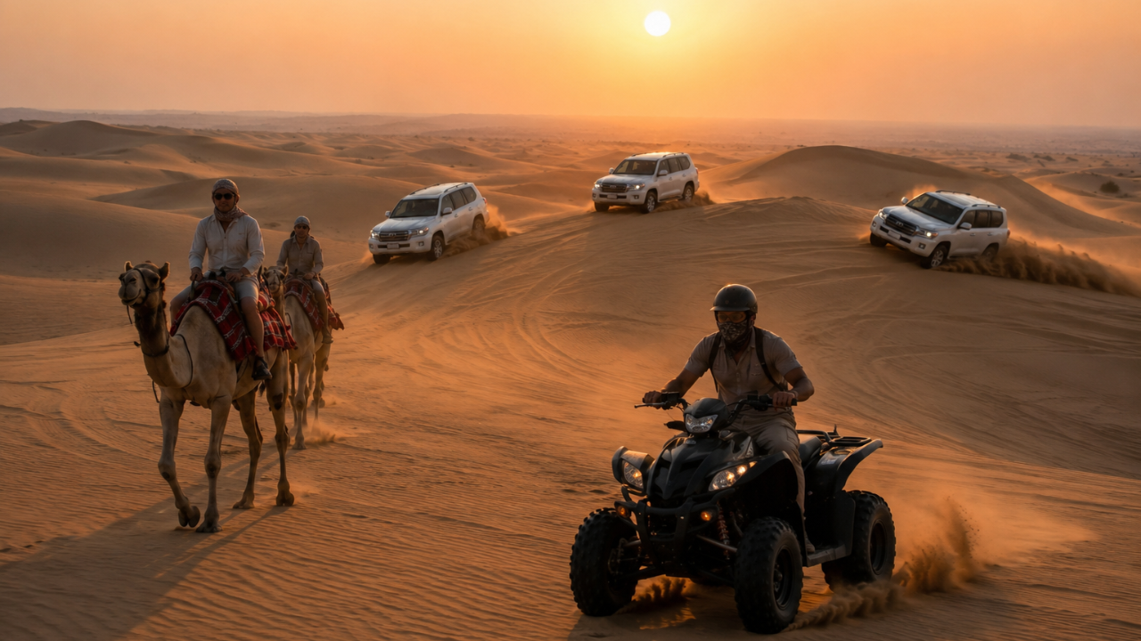 Doha Desert Adventure: Dune Bashing, Camel Ride & Quad Bike 2