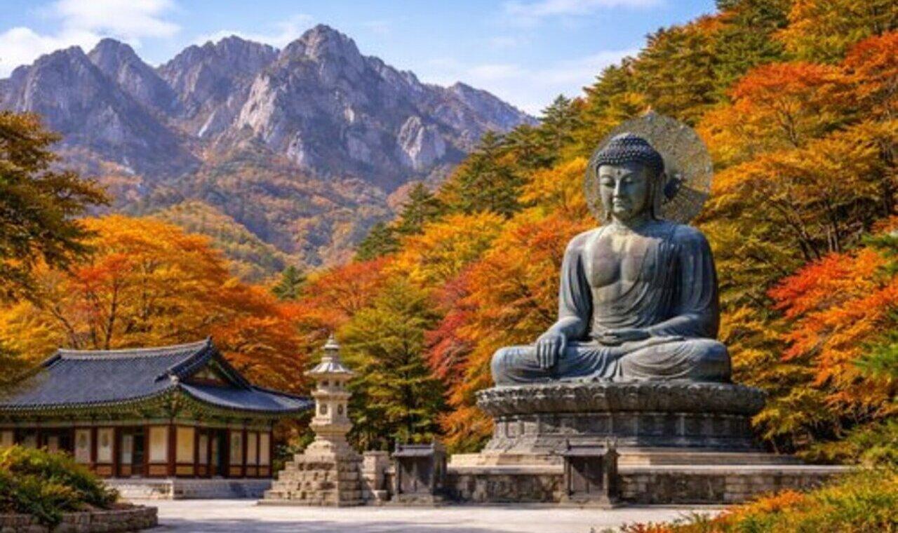 From Seoul: Mt Seoraksan, Ulsanbawi Rock & Sokcho Beach Tour