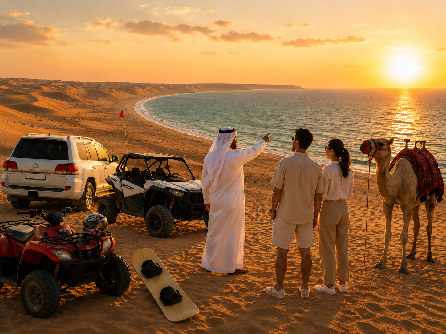 Desert Tales of Qatar – Guided 4x4 Safari to the Inland Sea