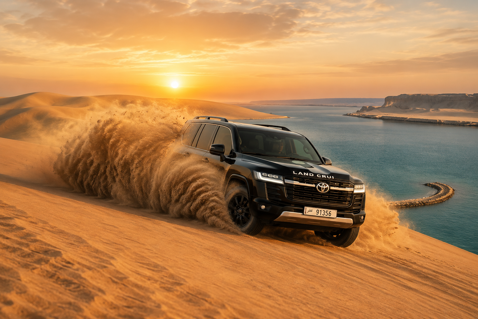 Doha: Inland Sea Safari, Sandboarding & Optional Camel Ride 2