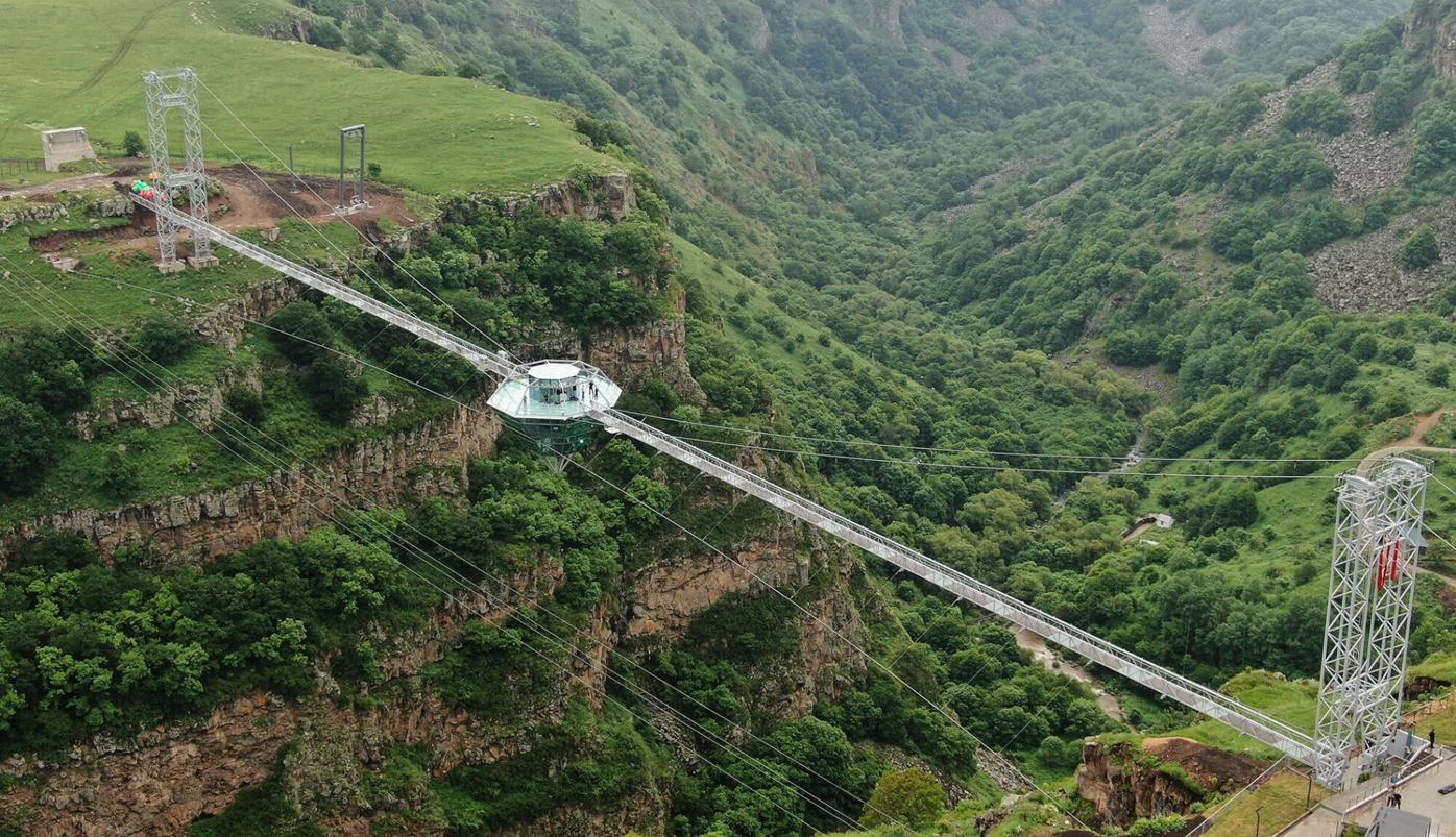 From Tbilisi Dashbashi Canyon & Diamond Bridge