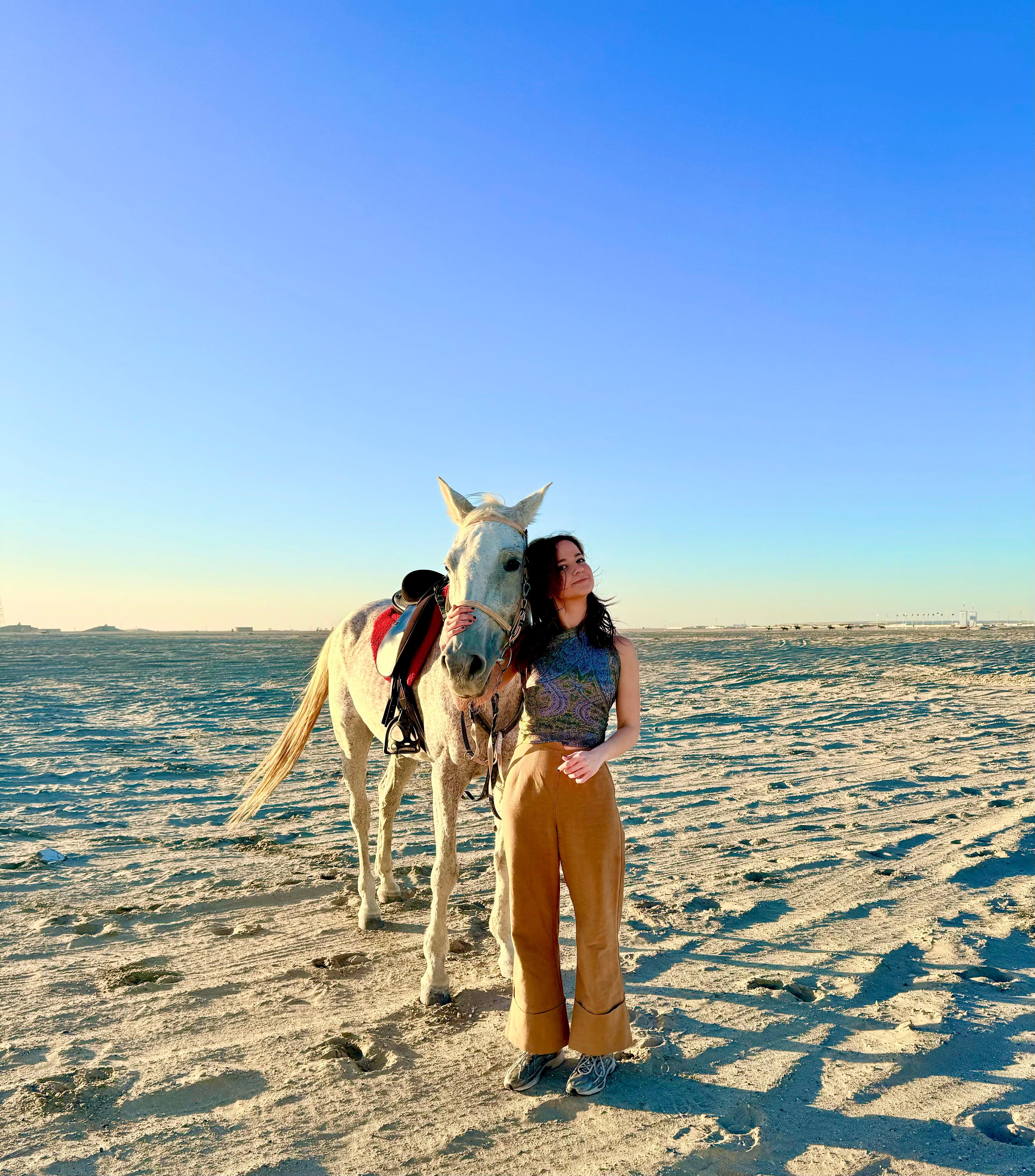 Doha: Private 3 hr adventure with Arabian Horses and Falcon 2