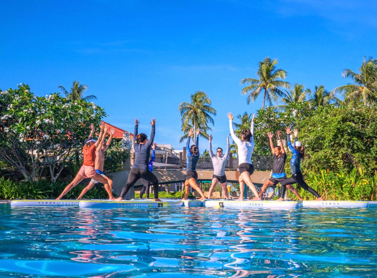 Kota Kinabalu: 5 Star Shangri-La Tanjung Aru Hotel SUP Yoga
