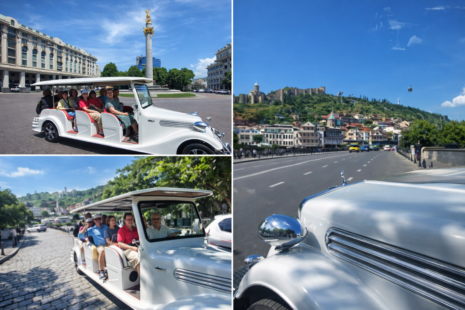 Private TUKRide: Tbilisi Day & Night Retro Car Tour 2