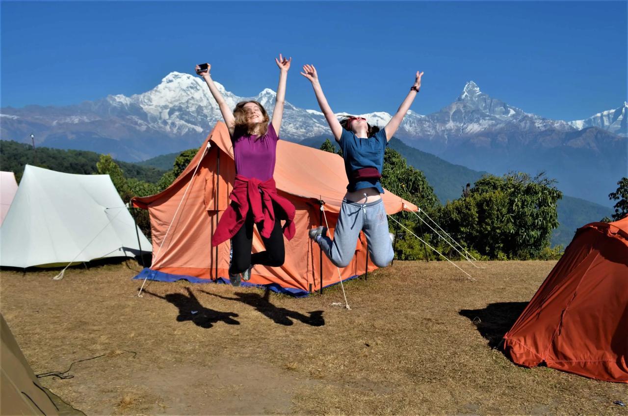 From Pokhara: Australian Camp & Dhampus Day Trek with Lunch