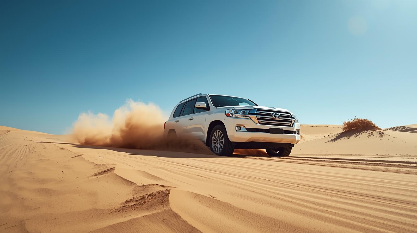 Doha Family Friendly Desert Safari with sand boarding