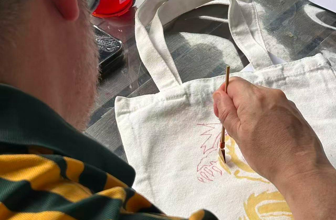 Shanghai: Wax-Resist Textile Art Workshop 3