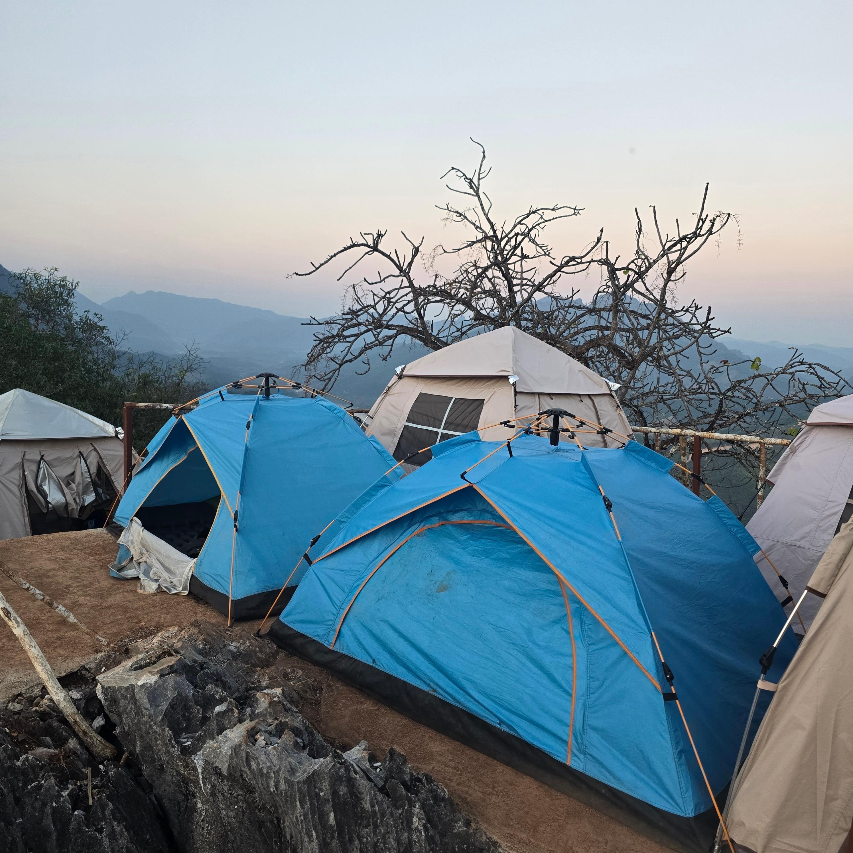 Luangprabang: Nong khiaw 2day 1 night camping NongKhiaw peak 3