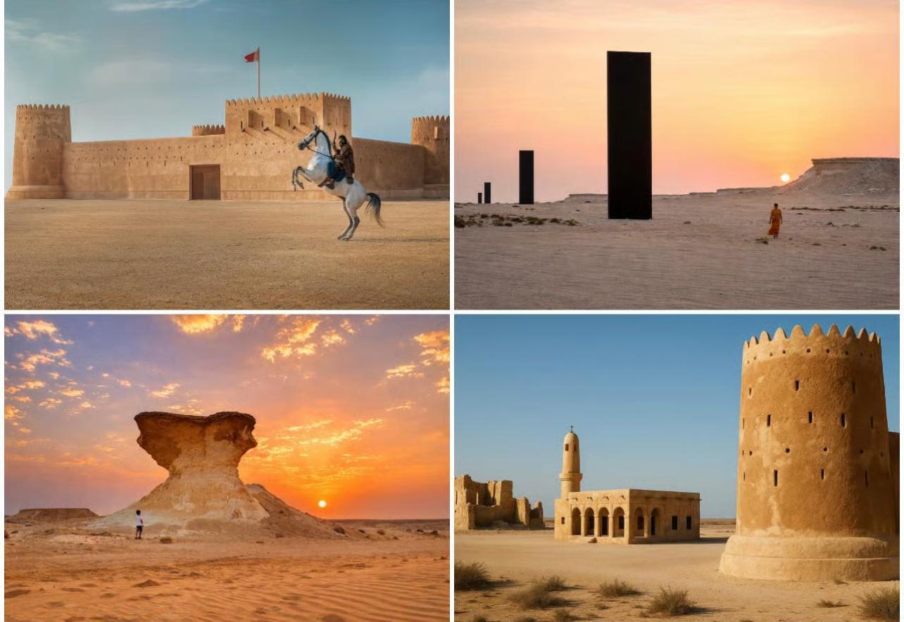 Doha: North & West Qatar Hidden Gems Full-Day Discovery Tour