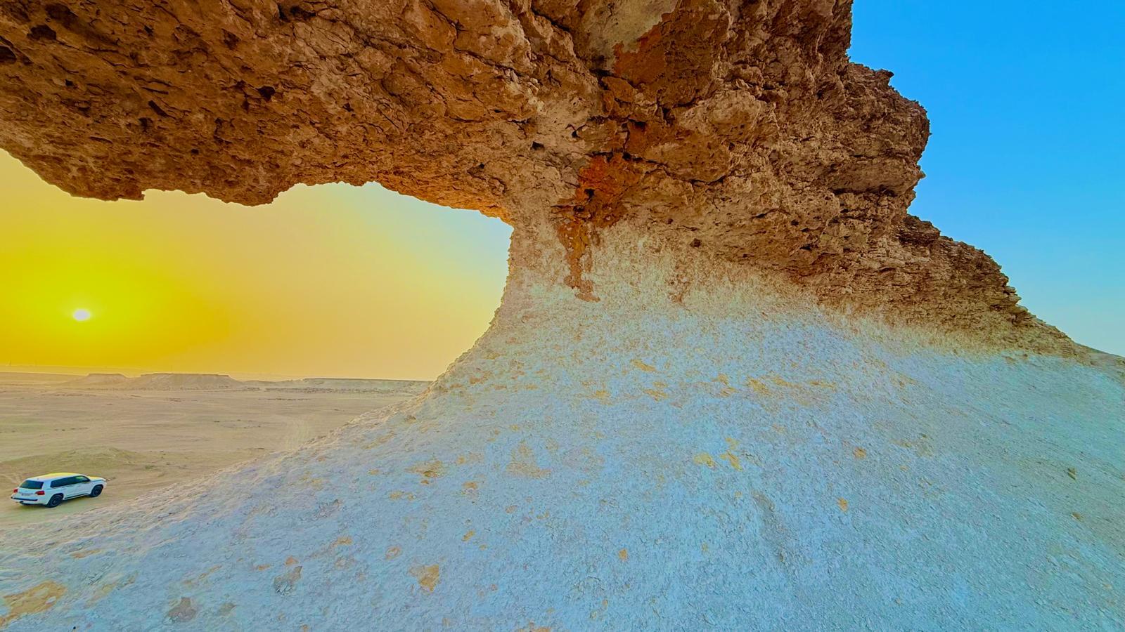 Doha: Qatar Heritage Mangroves & Desert Art Private Tour