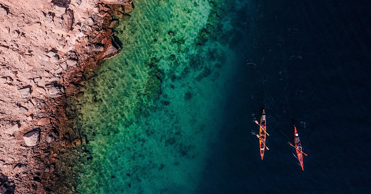 Muscat: Al Qurum Beach Sunset Kayaking Experience 3