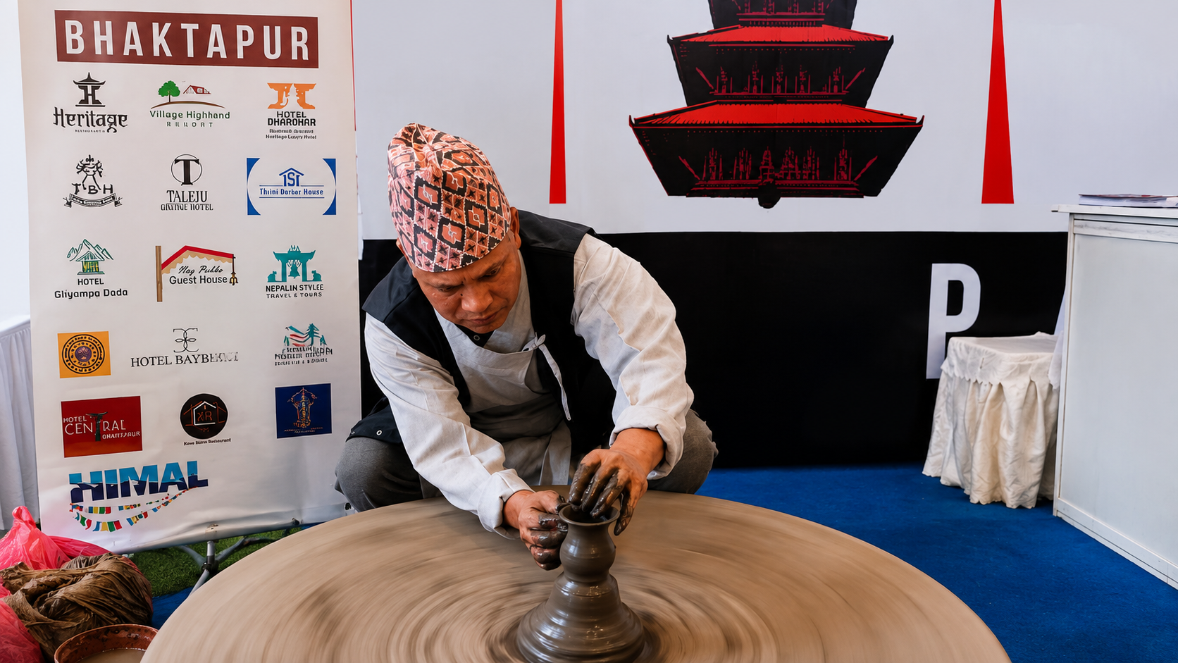 Kathmandu: Traditional Pottery Workshop with Wheel Throwing 3