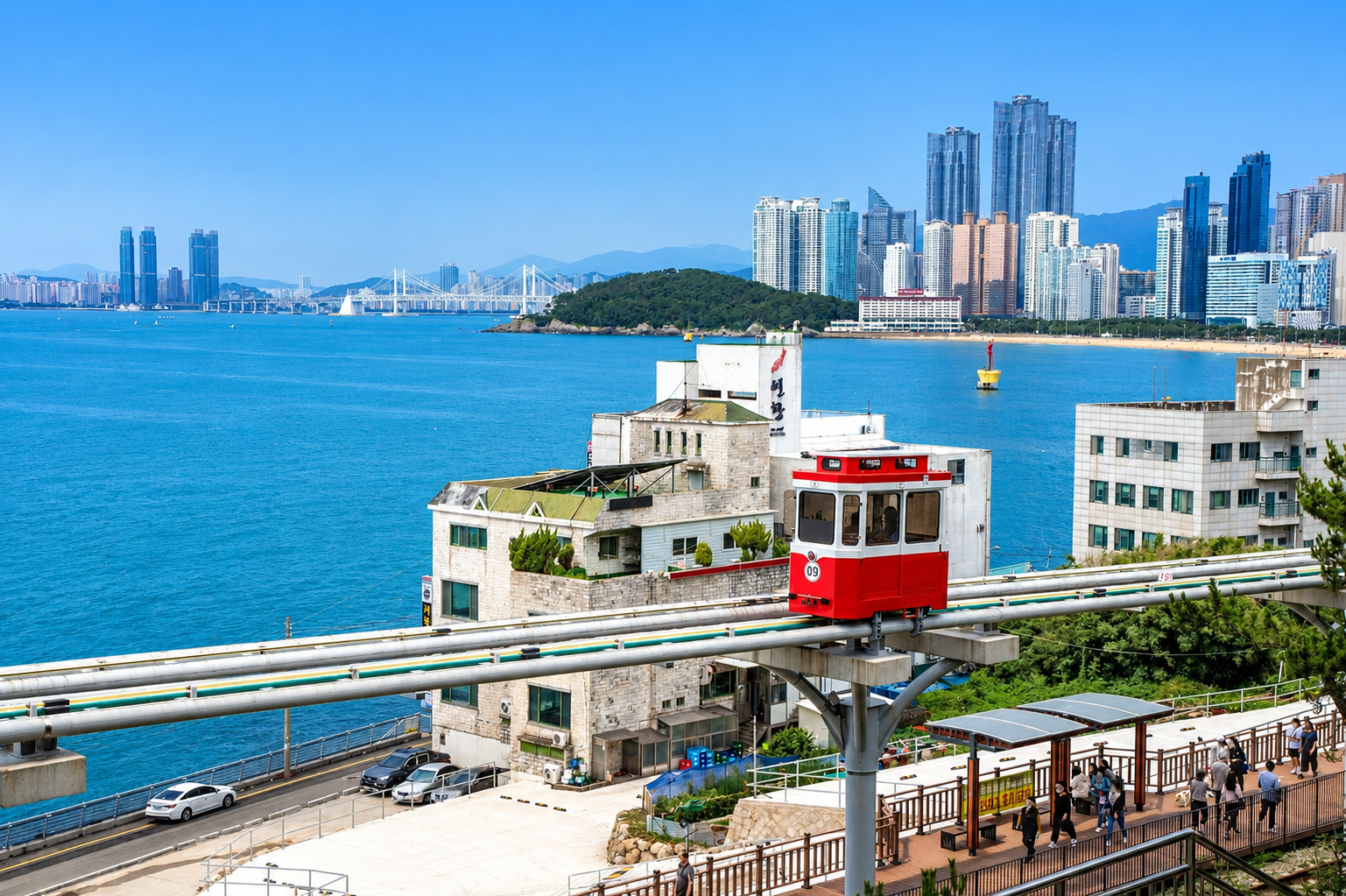 Busan: Sky Capsule & Hotel Pick-up Included Small-Group Tour 2