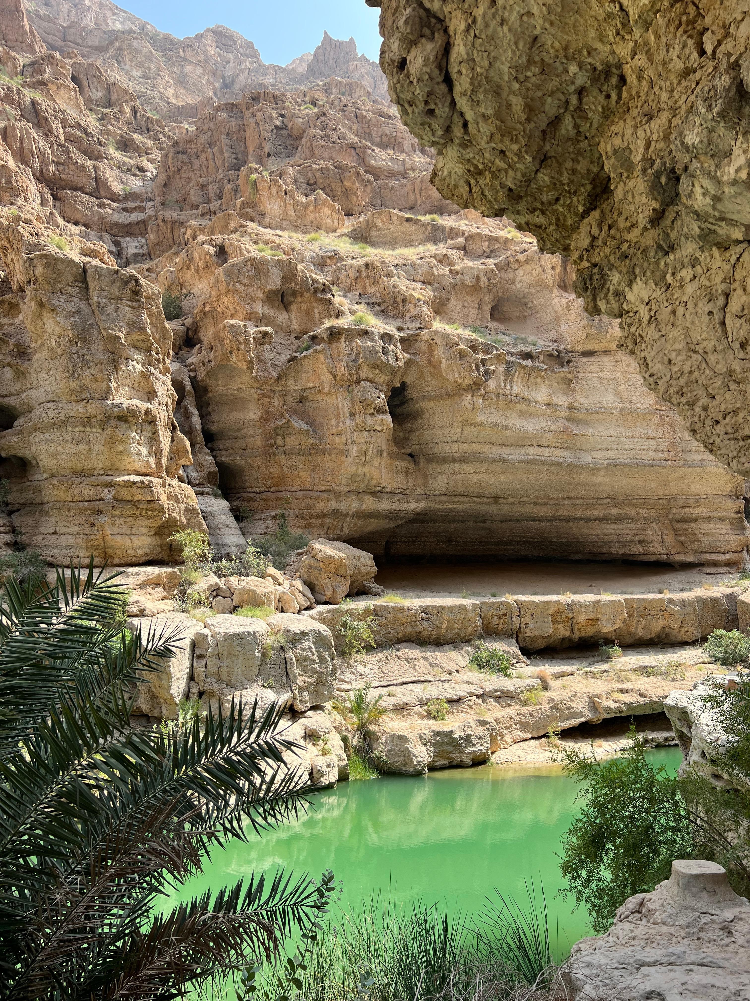 From Muscat: Private Day Tour to Bimmah Sinkhole & Wadi Shab