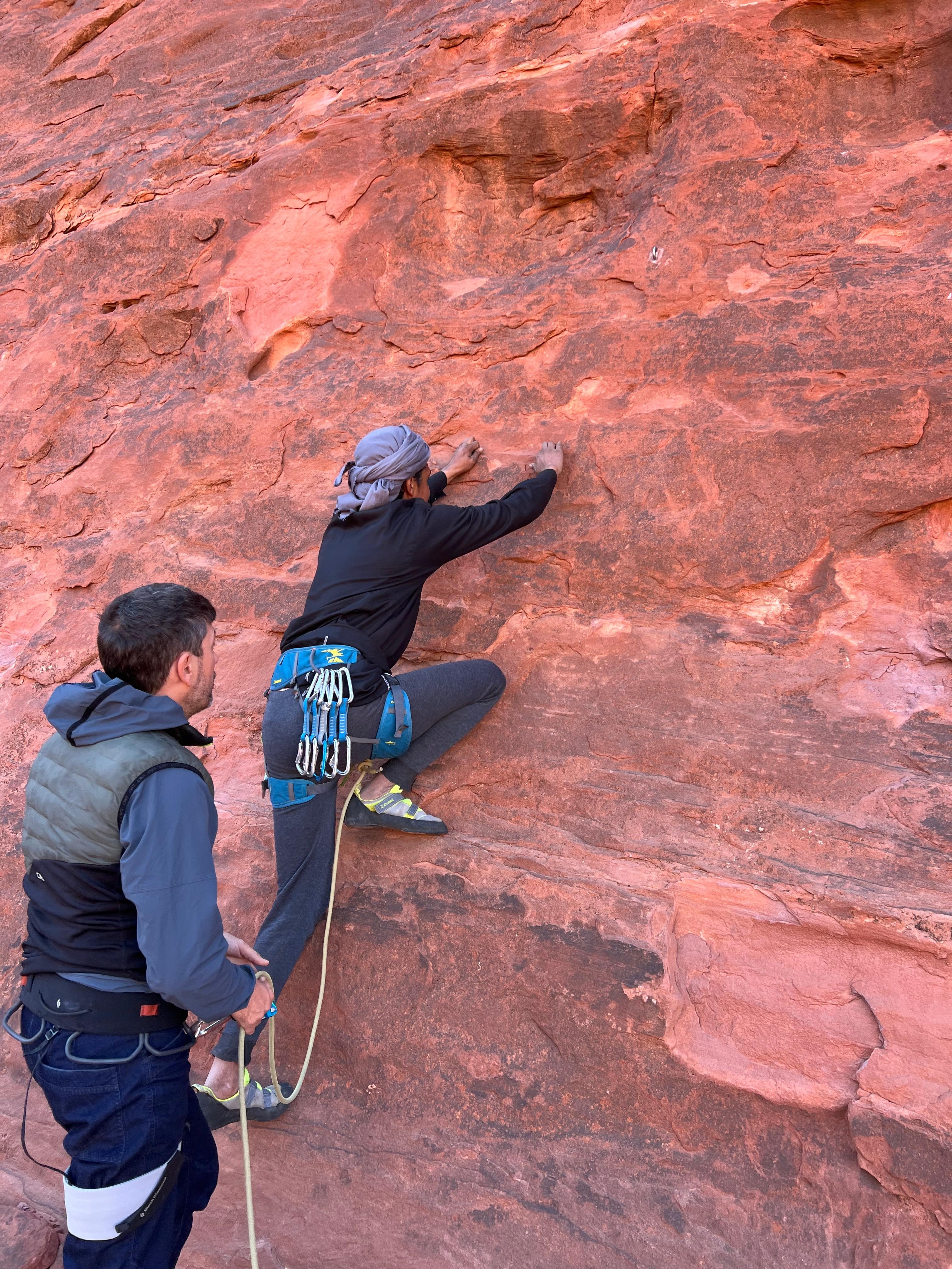 Wadi Rum: Full-Day Rock Climbing Adventure with Lunch 3