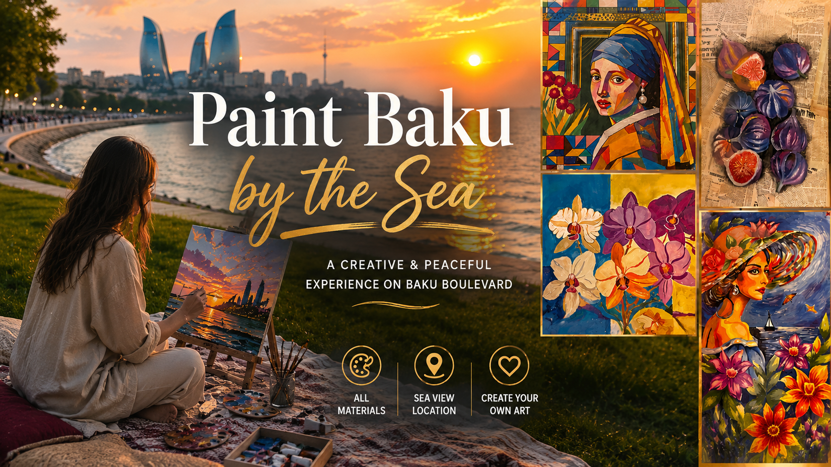 Paint Baku by the Sea