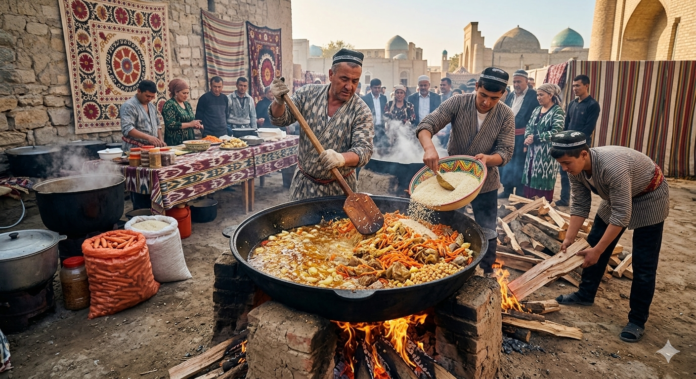 Tashkent: Traditional Plov Cooking Class with Meal 2
