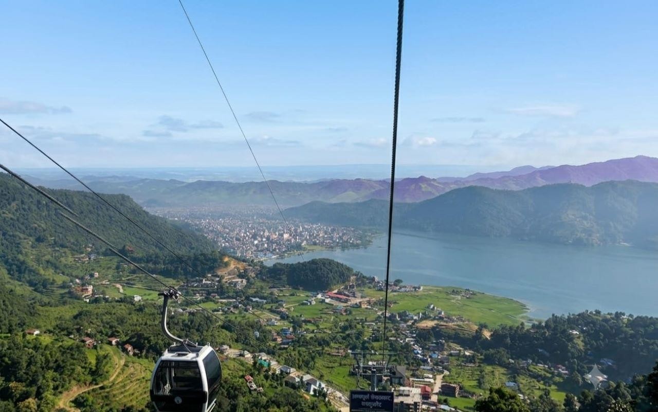 Cable Car Ride to Sarangkot, Hike to Pokhara