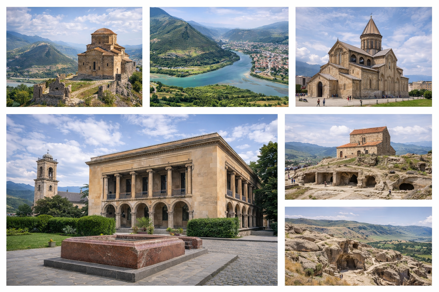 From Tbilisi : Mtskheta, Jvari, Gori & Uplistsikhe Day Trip 3