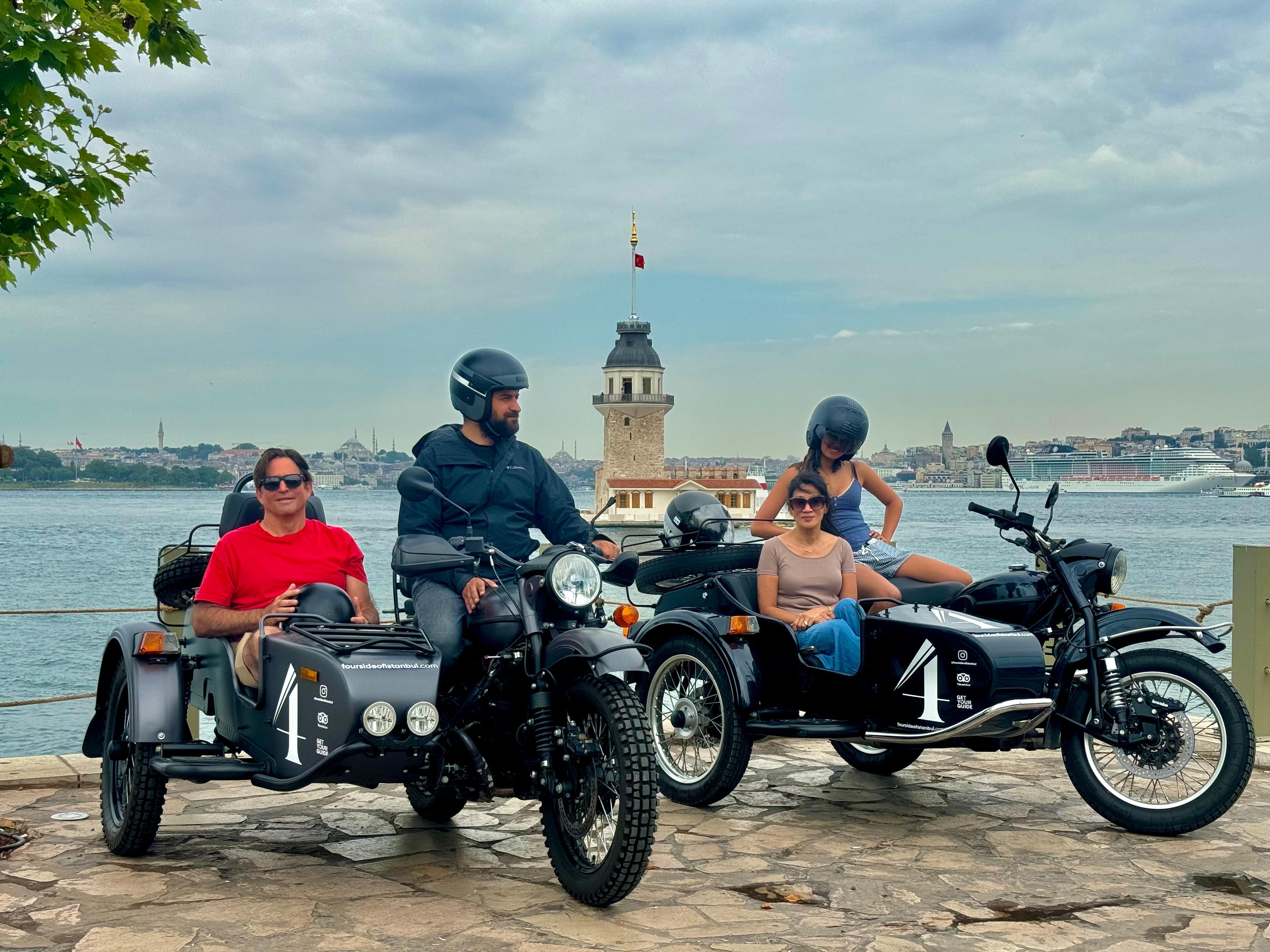 Istanbul:Sidecar Tour, Highlights,Hidden Gems & 2 Continents 2