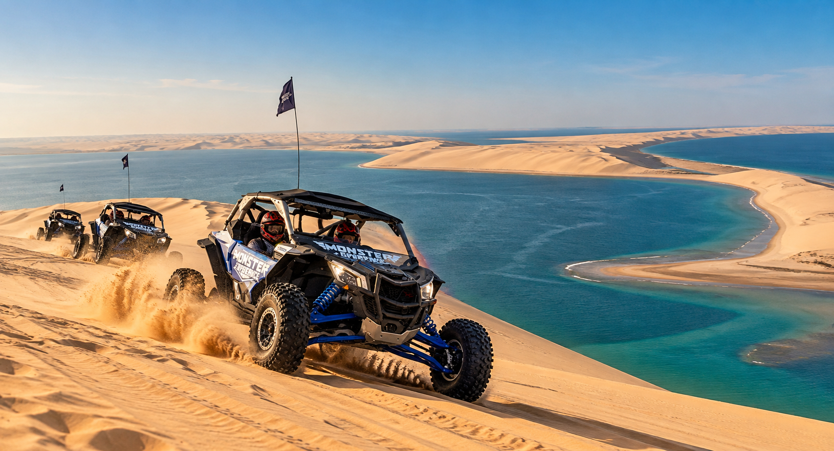 Qatar: Self-Drive Buggy Desert Safari from Dunes to the Sea
