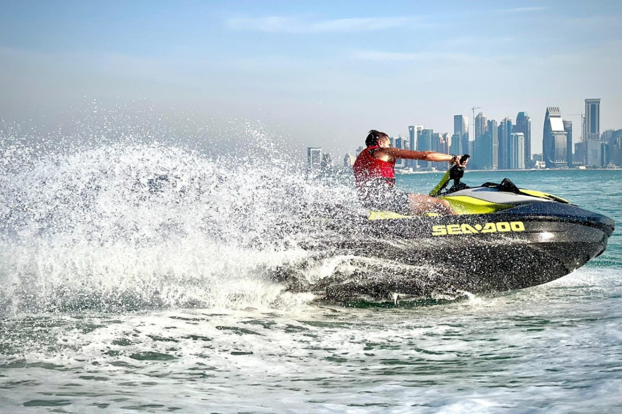 Doha : Explore Doha's coastline on Self ride jet ski 3
