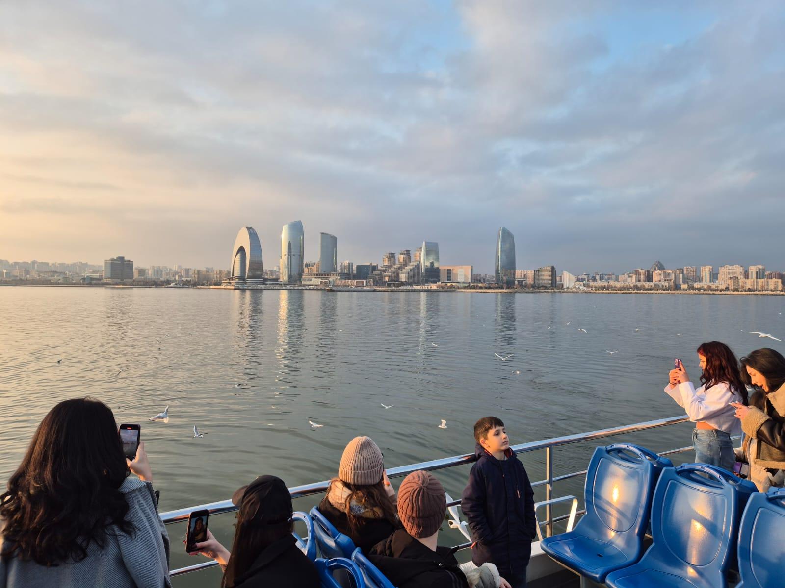 Baku: Caspian Sea Boat Tour with City Skyline Views 3