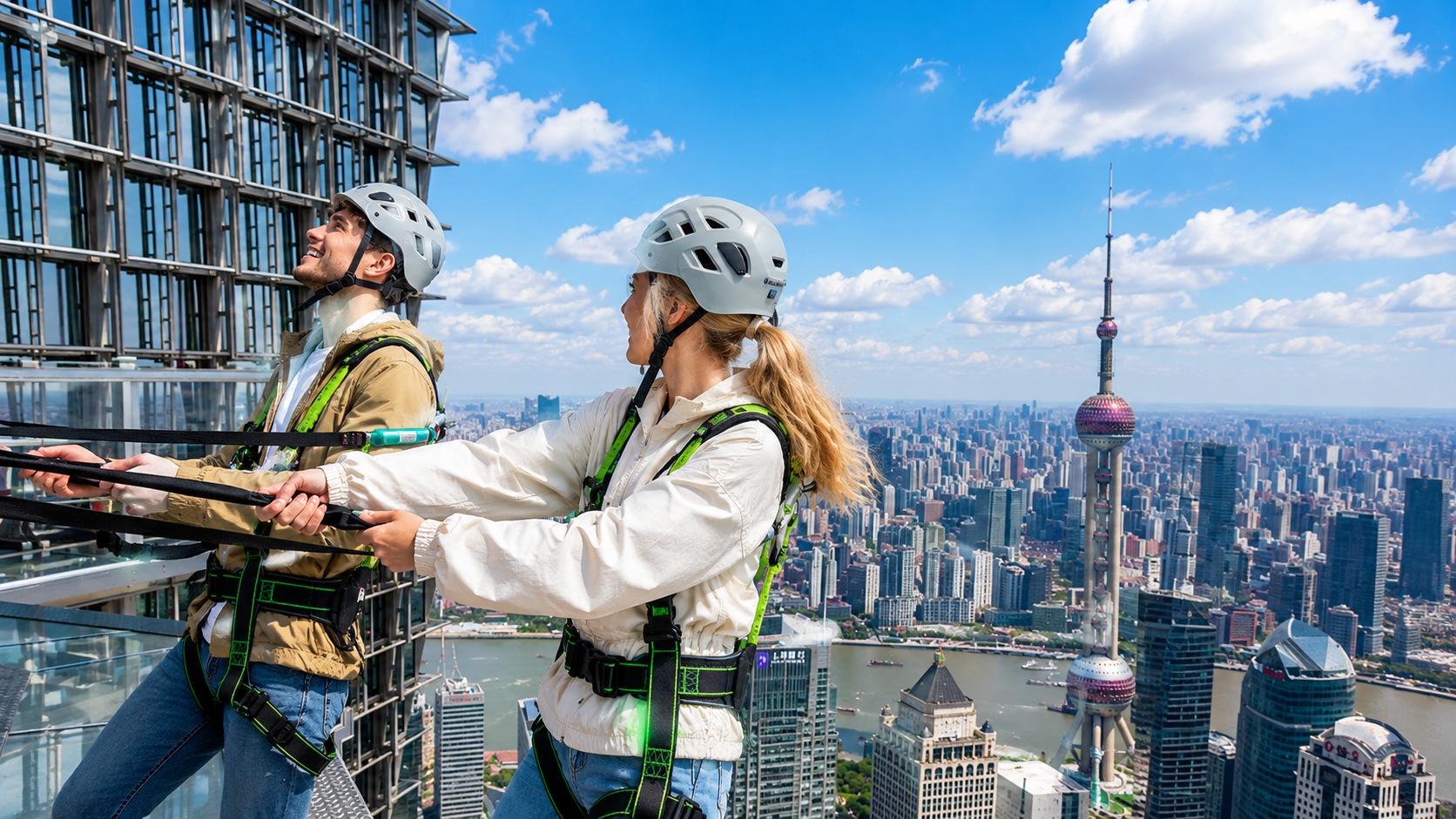 Shanghai: Jin Mao Tower Skywalk (Optional 340m Outdoor Walk)