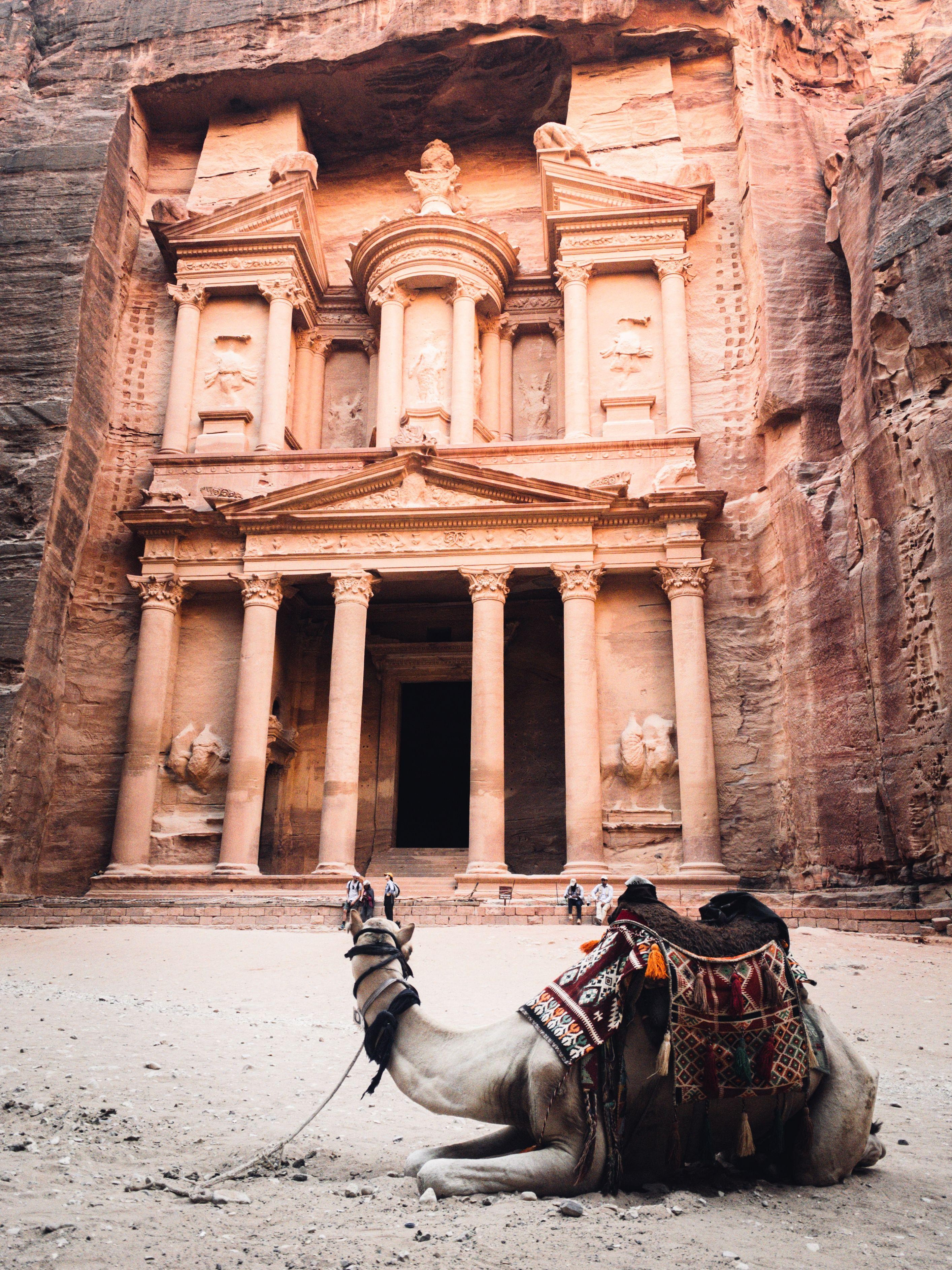 From Amman: Petra, Wadi Rum, Pink Lake & Dead Sea, 2 Days