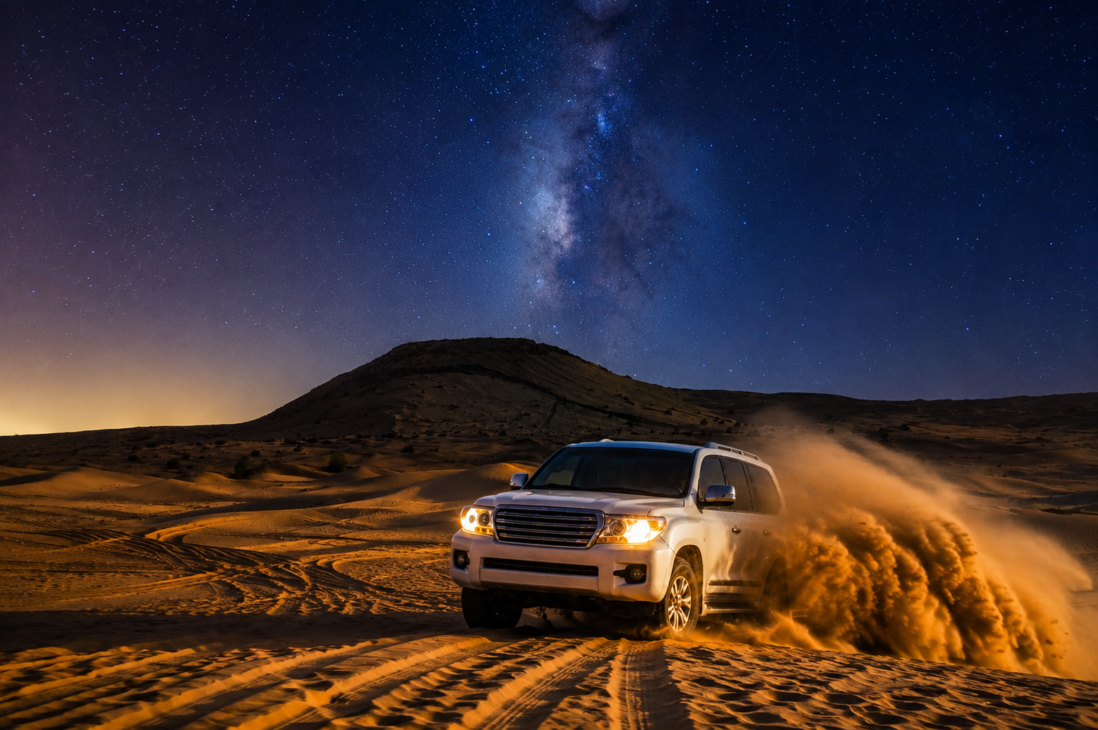 Doha: Private Desert Safari, Camel Ride, Falcon & Inland Sea
