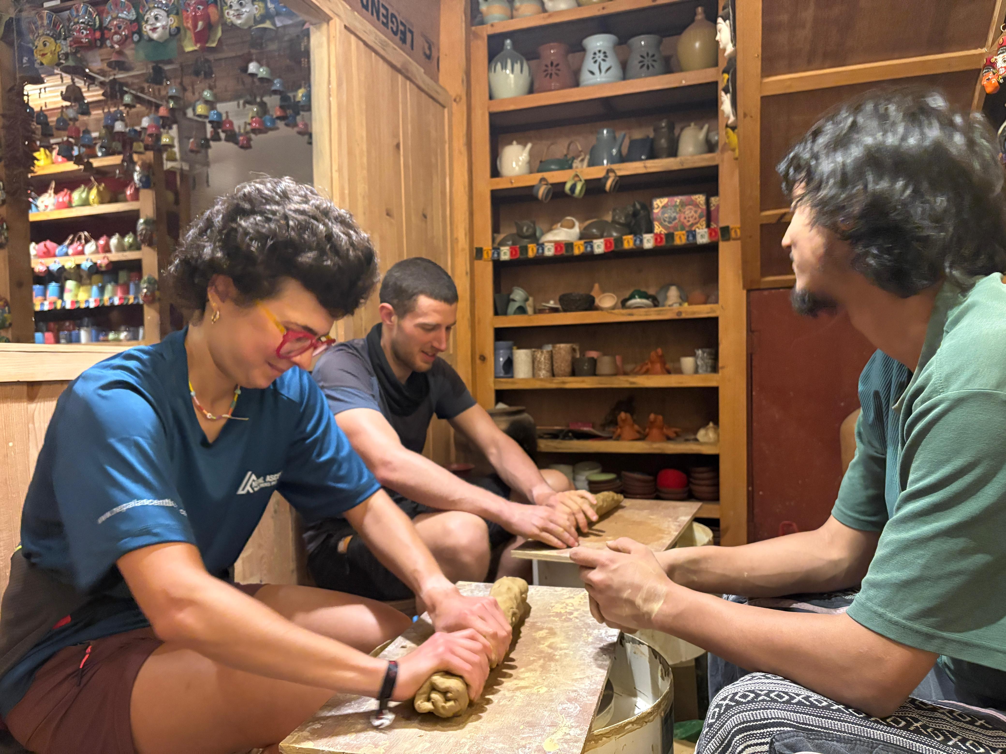 Bhaktapur: Pottery Workshop, King's Curd, and Bhajan Tour