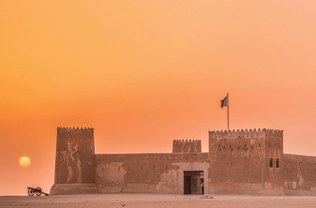 Qatar:North Tour, Purple island, zubara Fort, Jumail village 2