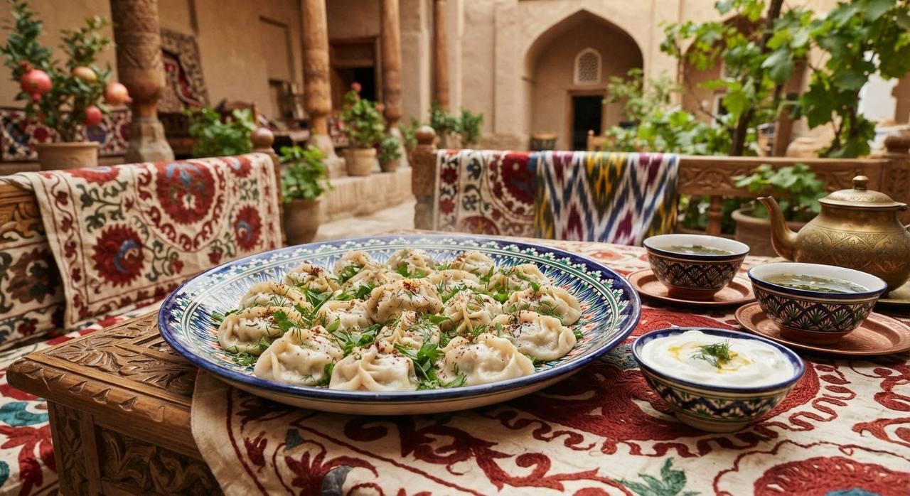 Khiva: Manti Cooking Class with Tea Ceremony & Souvenirs 3