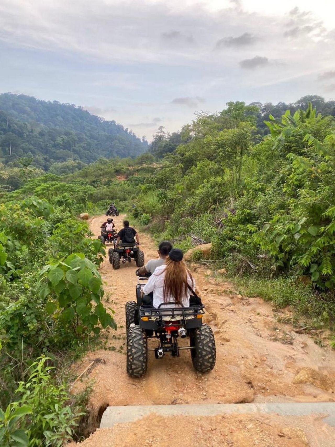 Langkawi:ATV Ride at Matchinchang Mountain Foothill 2