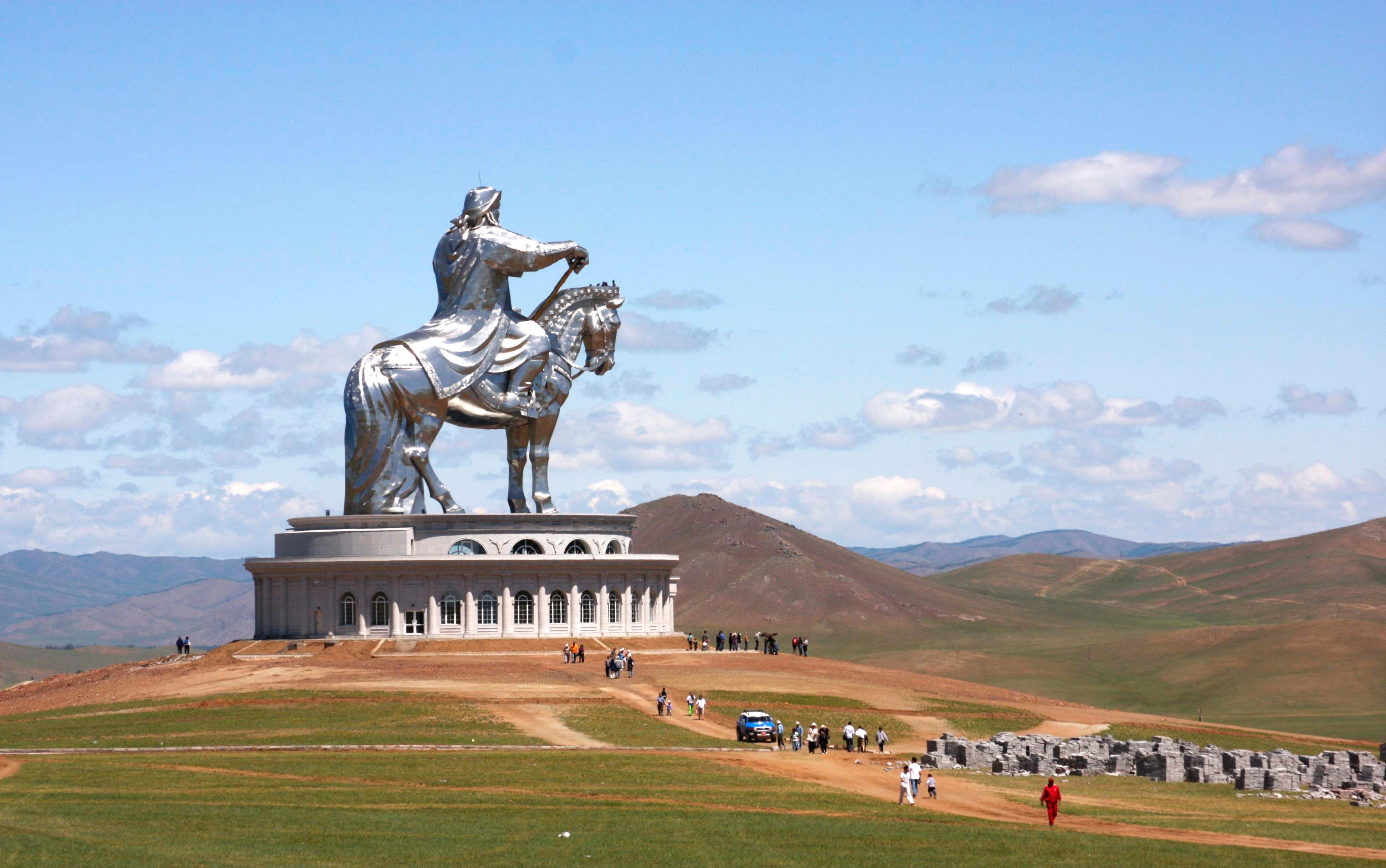 1 Day Chinggis Khan Monument & Terelj Tour w/ Nomads Visit