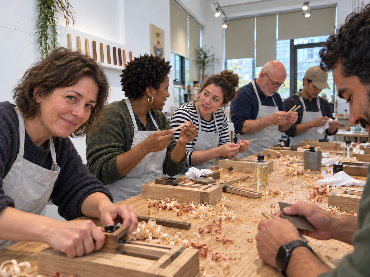 Seoul: Wooden Chopstick-Making Workshop in Hongdae 2