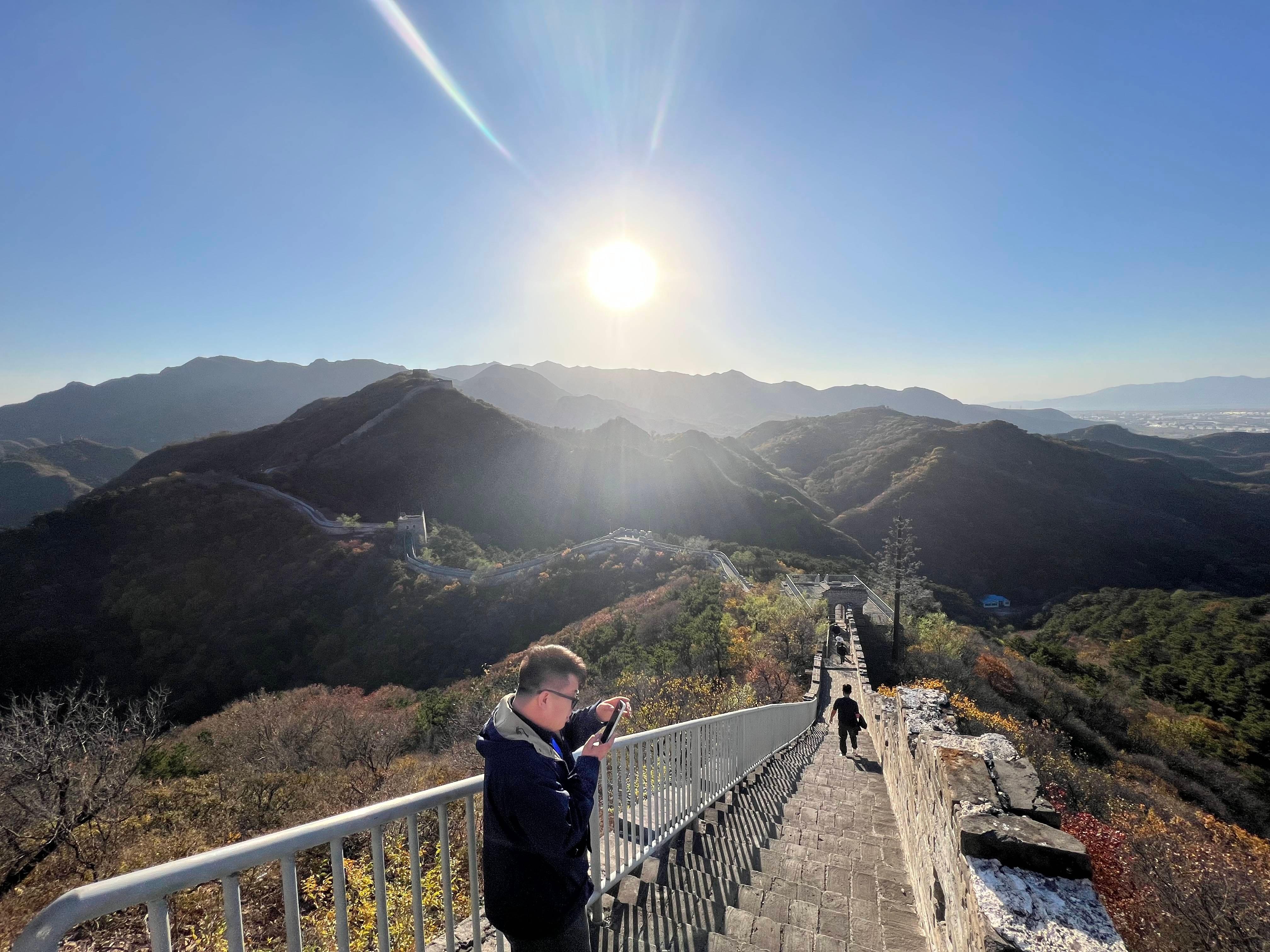 Beijing Jinshangling Great Wall QR Code Ticket With Items 3
