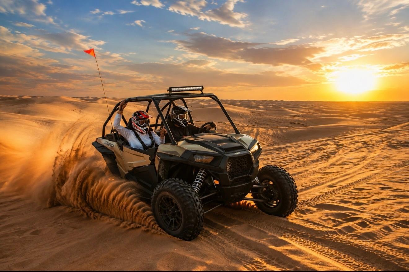 Inland Sea: Dune-Bashing Safari, Sandboarding & Camel Ride 3