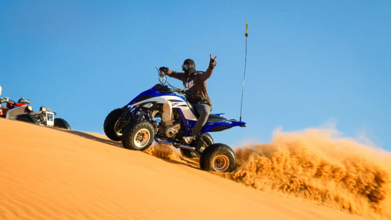 Doha: Combo Private Tour of Desert Safari with ATV Ride 2