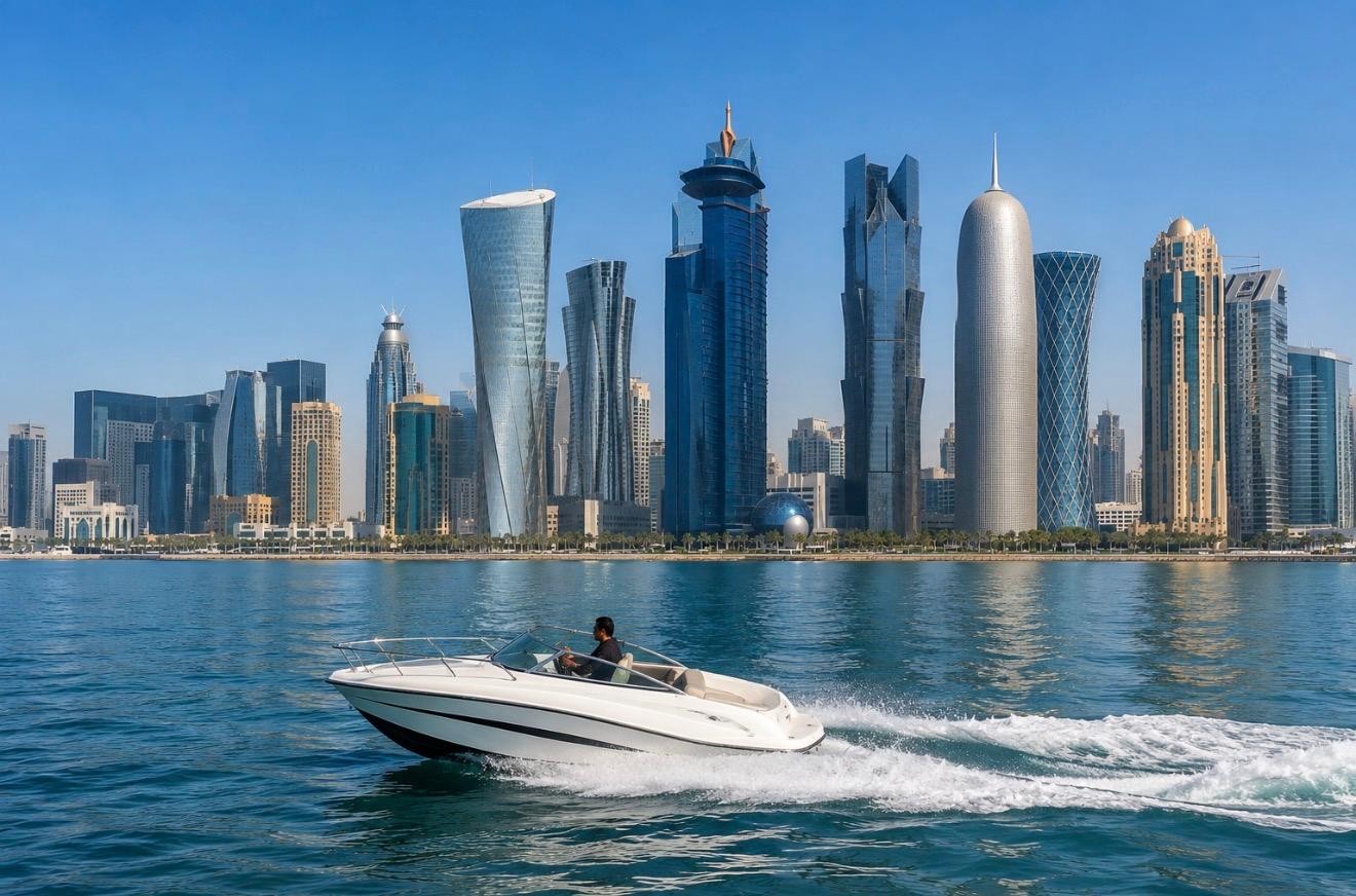 Doha: Jet Ski Tour with West Bay Skyline Views 2