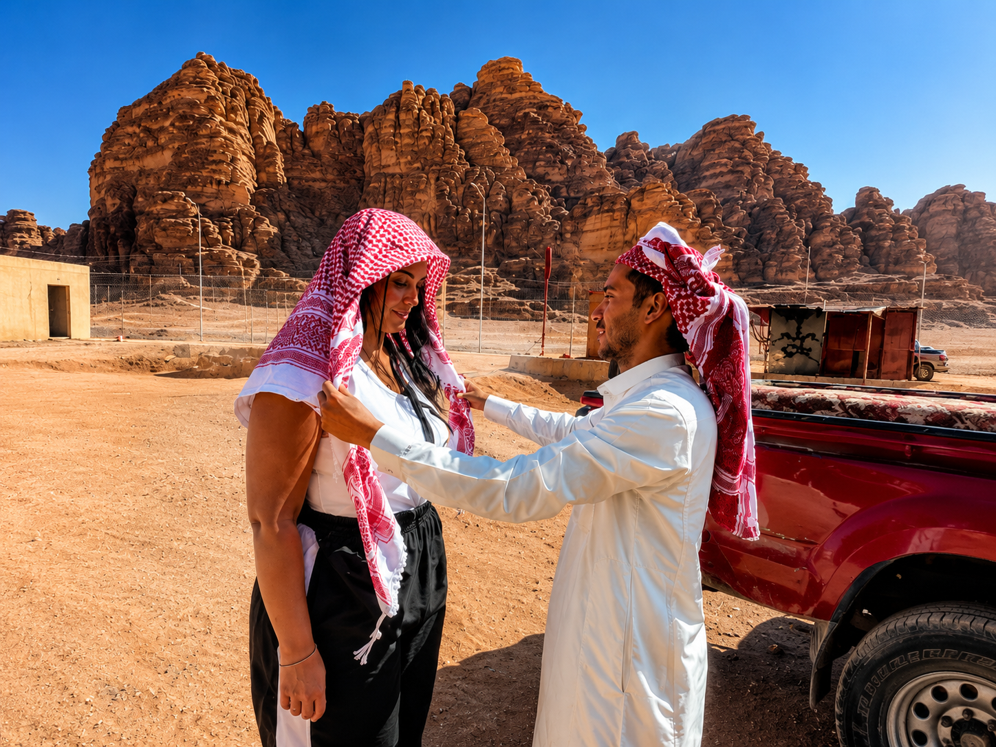 Wadi Rum 4-Hour Jeep Tour, Sandboarding & Bedouin Wear Class 2